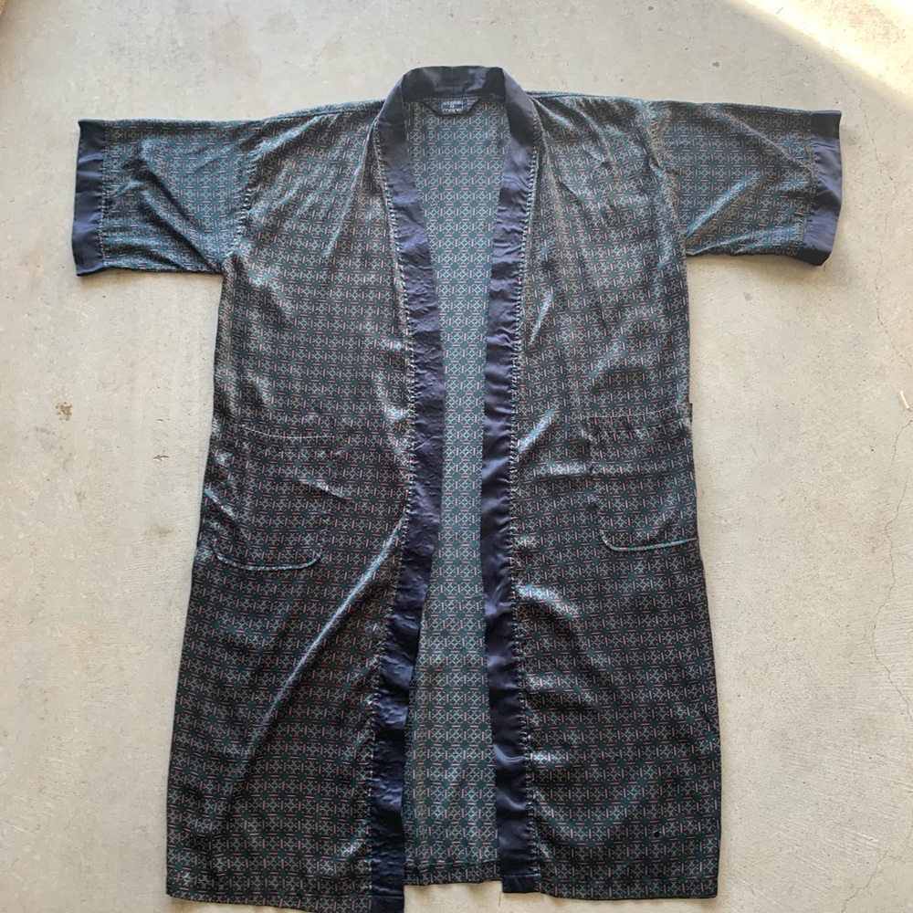 Vintage Silk Robe
